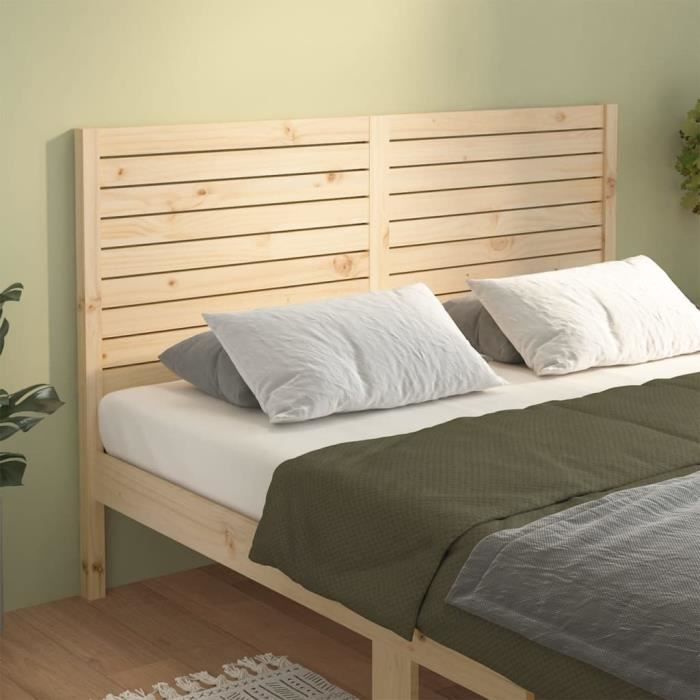 VidaXL Tête de lit 126x4x100 cm Bois massif de pin 819010