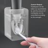 Toothpaste Dispenser Full Automatic Wall Mounted Hands Free Easy Operation Toothpaste Squeezer For Bathroom Hotel Gray