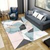 Style Living Room Carpet Floor Mat Simple Nordic Printed Carpet Bedroom Bedside Blanket Wholesale