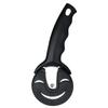 Round steel pizza cutter 20 cm