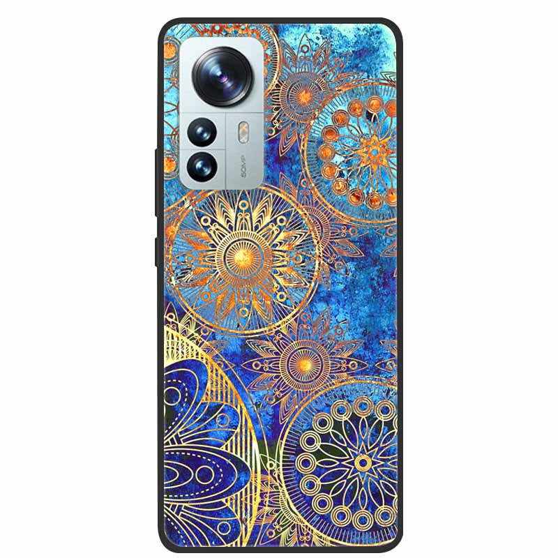 For Xiaomi 12T Pro Phone Case Cover Lion Wolf Black Soft Silicone Case For Xiaomi 12T Pro Back Cover Case 12 T 12TPro Funda Capa
