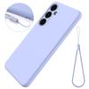 For Samsung Galaxy S24 Case Slim-Fit Soft Liner Liquid Silicone Phone Shell