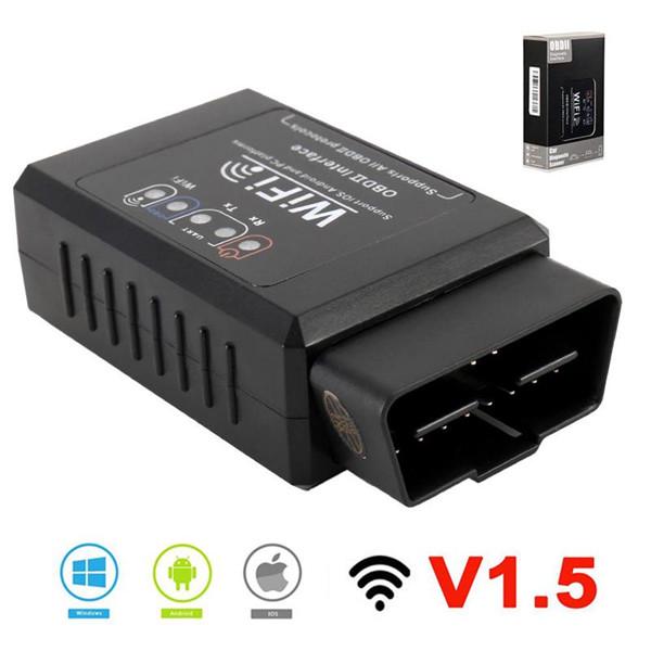Diagnostic Scanner Auto Car Fault OBDII Diagnostic Tool Scan Tool Universal Support for Ios Android Windows Diagnostic Tool Problems Detection Car