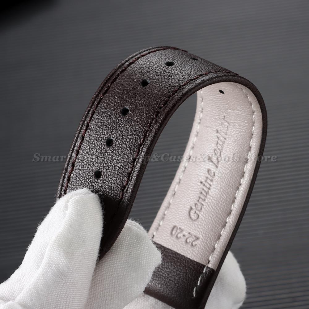 12/13/14/15/16/1718/19/20/21/22/23/24mm Universal Replacement Wristwatch Band Black Brown Ultra-thin Watch Strap for Men Women