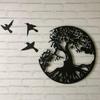 Metal Tree of Life Wall Decor Silhouette Art Indoor Garden Home Decoration Gift