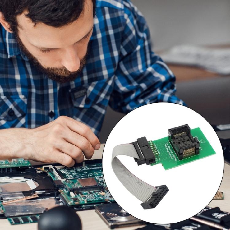 Precisions Engineered TSOP48 Test Socket For T48 Programmer Streamlines Chip Programming And Data Recovery Tasks