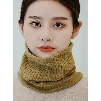 Winter Kältewetter Ausrüstung Fleece Nackenschal, Schlauchtuch, Braun