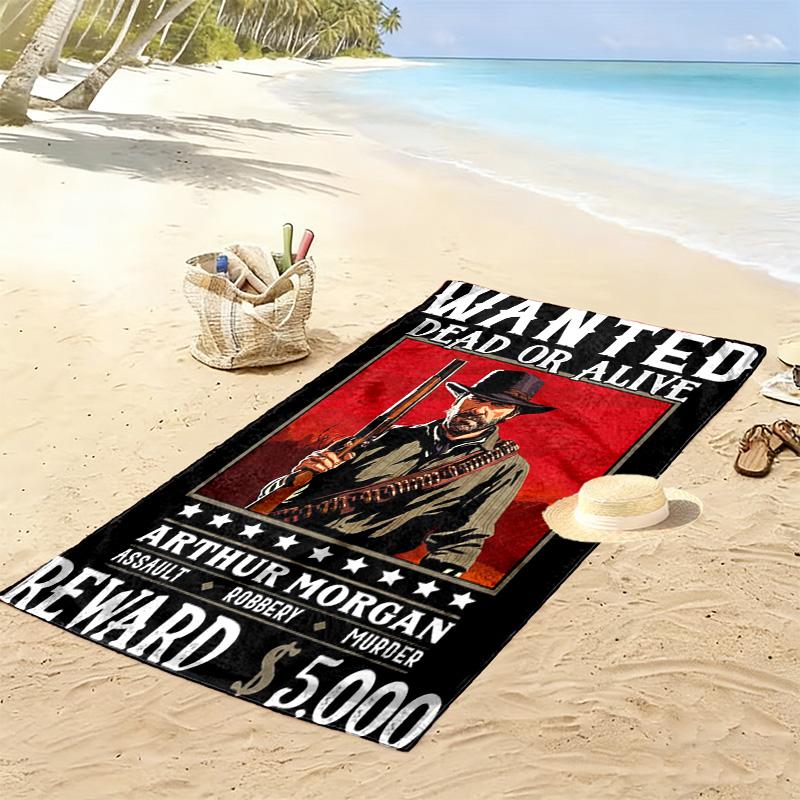 Dead or Alive 2D Flat Print Beach Towel, Large Soft Quick Dry Towel for Beach Camping SwimmingXSTJ0915548
