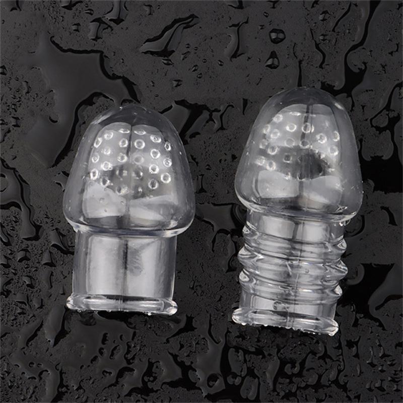 Penis Sleeve Male Masturbator Delay Lasting Glans Trainer Portable Stimulator Penis Massager Soft Adult games sex Erection Toys