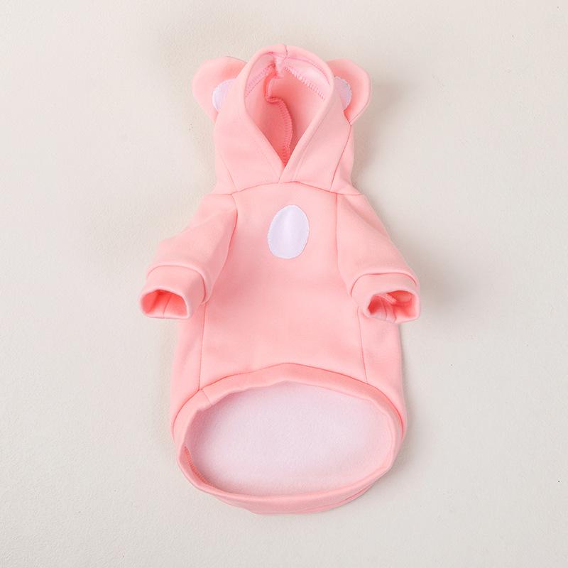 

Осенне-зимний новый милый наряд для трансформации питомца, одежда для собак с ушками медведя, бархатный теплый и удобный плюшевый мишка XL