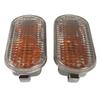2 Pcs Car Side Marker Turn Signal Light Lens Repeater for VW Golf 4 MK4 1998 - 2006 Caddy 1996-2015 Transporter T5 2003-2015