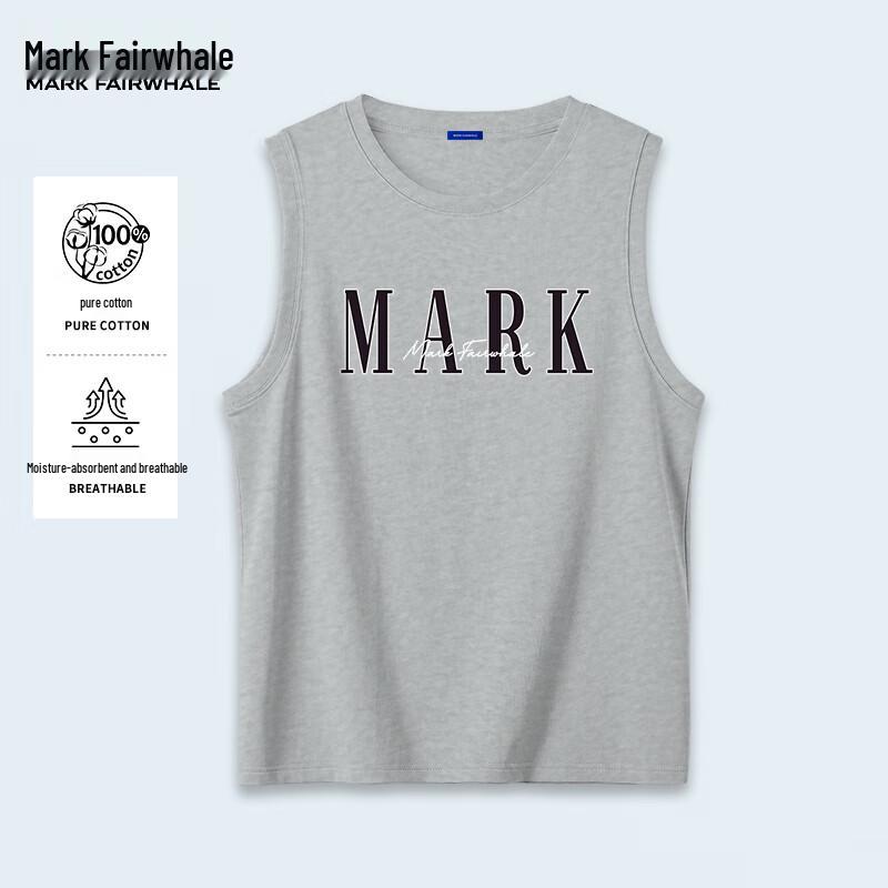 Mark Fairwhale Men's Pure Cotton Casual Tank Top