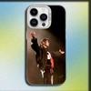Custodia per Telefono Cantante Michael J-Jackson Per iPhone 16,15,14,13,12,11,Mini,Pro,SE,MAX Bianca Opaca Cover Antiurto