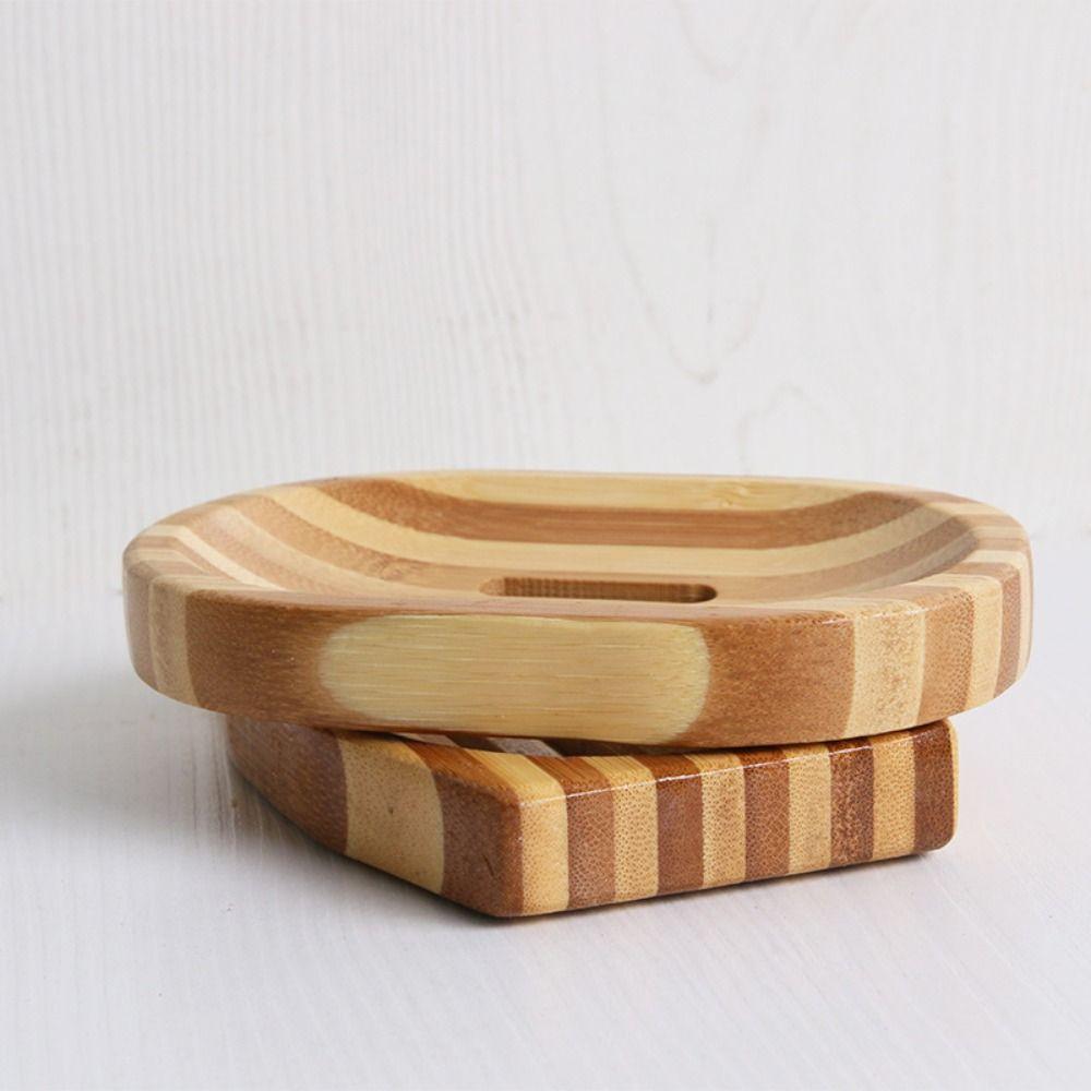 Wooden Soap Tray Bamboo Storage Box Reusable Soap Holder  Bathroom