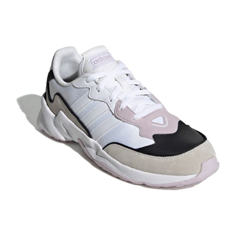 Adidas Neo 20-20 FX Comfortable Non-Slip Durable Low-Top Marathon Running Shoes Men sneaker White Brown EG7541