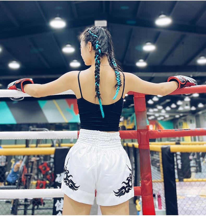 Anotherboxer Dziecięce Spodenki Bokserskie Muay Thai Sanda - Letni Strój Treningowy i Zawodniczy