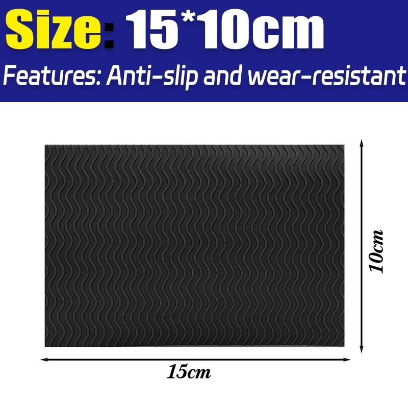 Cuttable Sole Anti Slip Sticker Sneakers Sole Wear Resistant Patch Simple Shoe Protector Shoes Long-lasting Anti Friction Paster чёрный