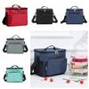 Ox Cloth Insulated Lunch Bag Large Capacity Food Warm Thermal Bag Casual Tote Square Bag  Children