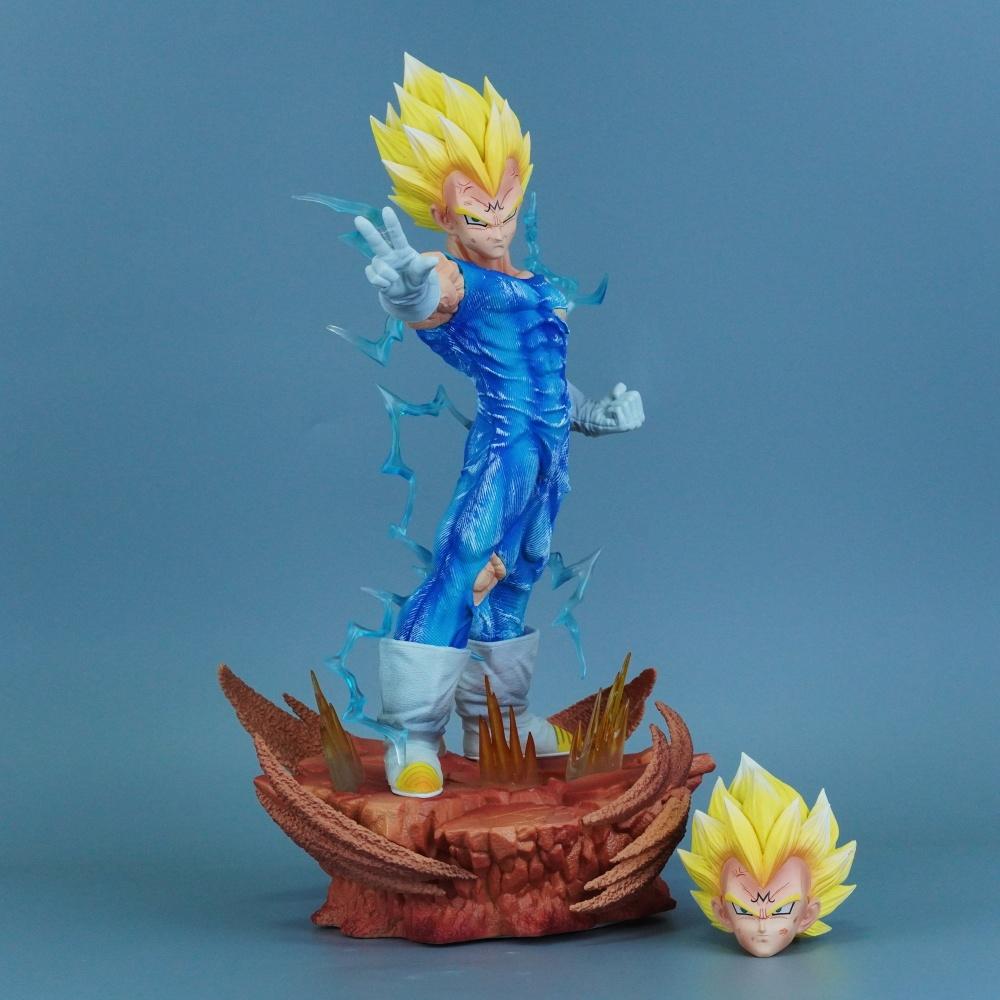 

31.5cm/12.4in Anime Dragon Ball Figure Majin Vegeta Action Figures Pvc Statue Desktop Ornamen Collection Model Playthings Gifts