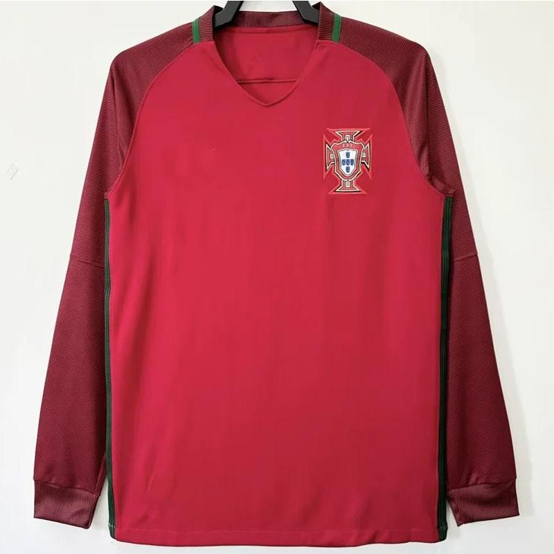 Vintage Long Sleeve Jersey Arsenal England Portugal AC Milan Classic Football Shirt
