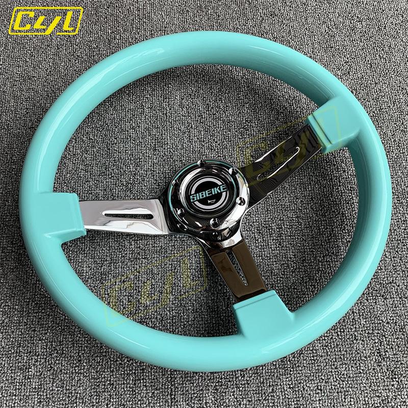 CYL Jdm Car Parts Universal ABS Steering Wheel 14inch 350mm Deep Dish Racing Drifting Steering Wheel