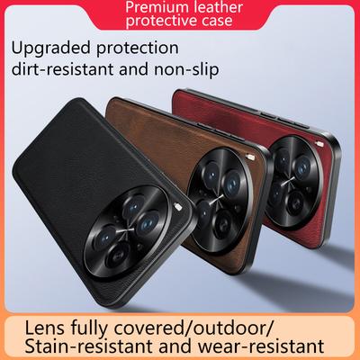 For VIVO X300 X300 Pro Leather Full-cover Waterproof Shockproof and Fingerprint-resistant Phone Case