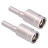 2pcs 4GA Wire Reducer Terminal Connector Pure Copper Nickel Plated for Car Audio Amplifier