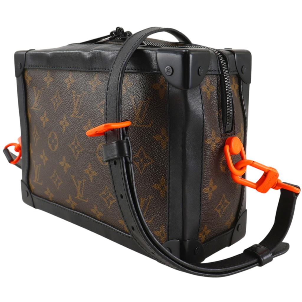LOUIS VUITTON Soft Trunk Shoulder Bag M44427 Monogram Solar Powered Ray Brown Monogram canvas mens Used