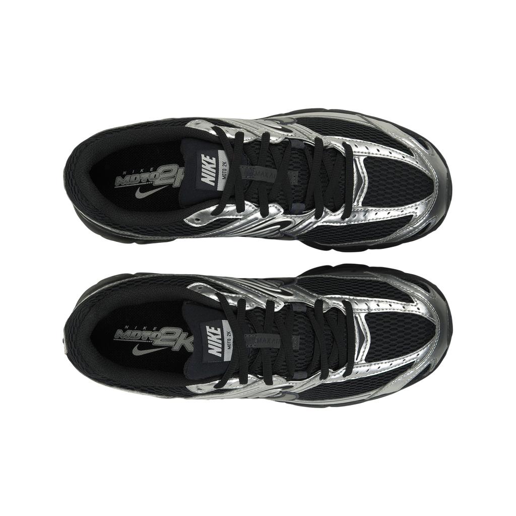 Nike Air Max Moto 2K Nero Argento Metallizzato Sneakers da Donna Antracite HQ2056-007