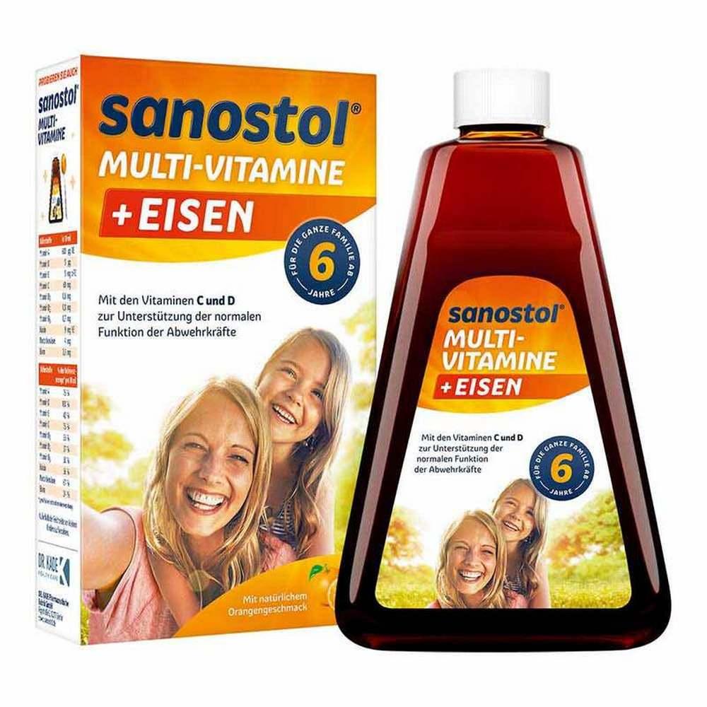 Sanostol Multivitamin Plus Iron 230Ml