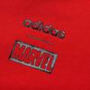 Adidas Neo Marvel Co-Branded Casual Sport Hooded Jacket With Back Logo Men Outerwear Red EA0322
