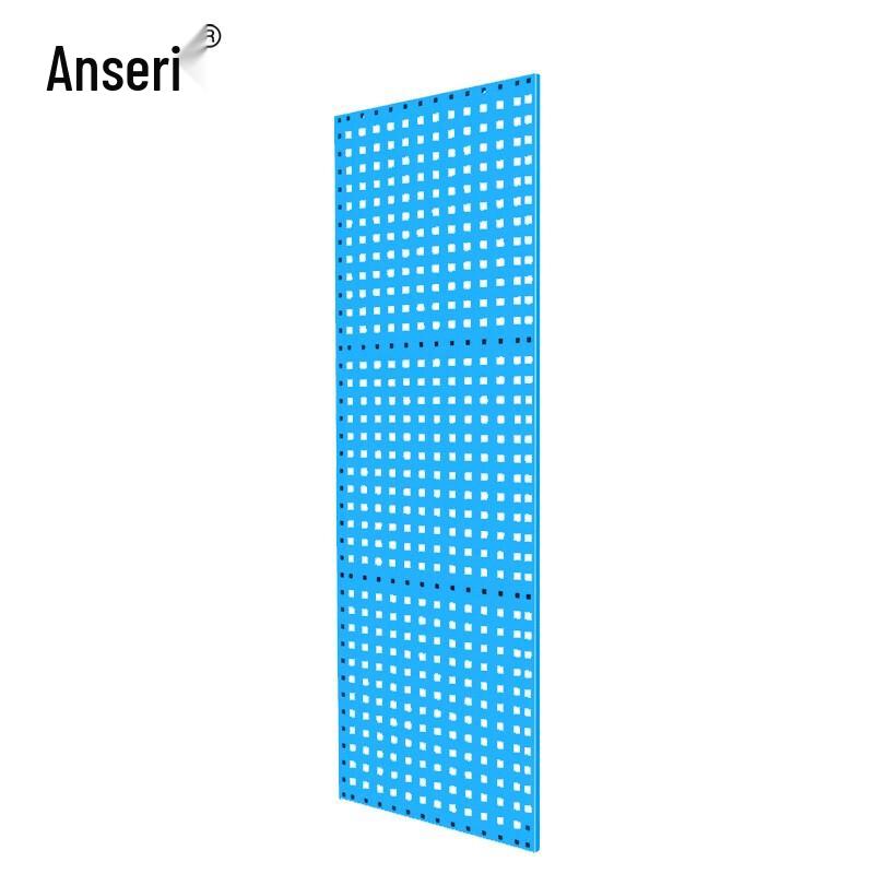 Ancai Rui Square Hole Pegboard Storage Rack 150x45cm, 1.2mm thick синий