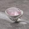 Luxury Fashion Oval Stone  Color Finger Rings For Women Vintage Creative Bride Wedding Engagement Anniversary Jewelry