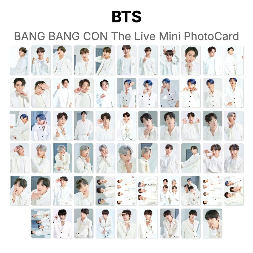 BTS BANG BANG CON The Live Mini PhotoCard Official Photocard