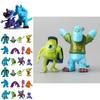 Engaging 12 Pcs Monsters University Sully Mike Anime Figurine Set For Tiny Hands And Imagination