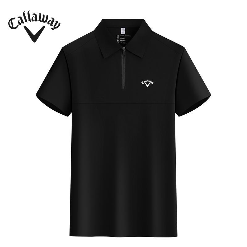 FN3659 Callaway 2026 Лето Женская Вышитая Высококачественная Рубашка-Поло XS
