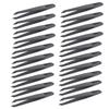 20Pcs Tweezers AntiStatic Carbon Fiber for Phone Watch Electronic Repairing Tools 93307
