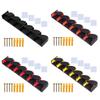 Fishing Rod Holder Organizers Wall Mounted Fishing Rod Rack Store 6 Rods Fishing Rods Holder Garage No Drill Rod Rack