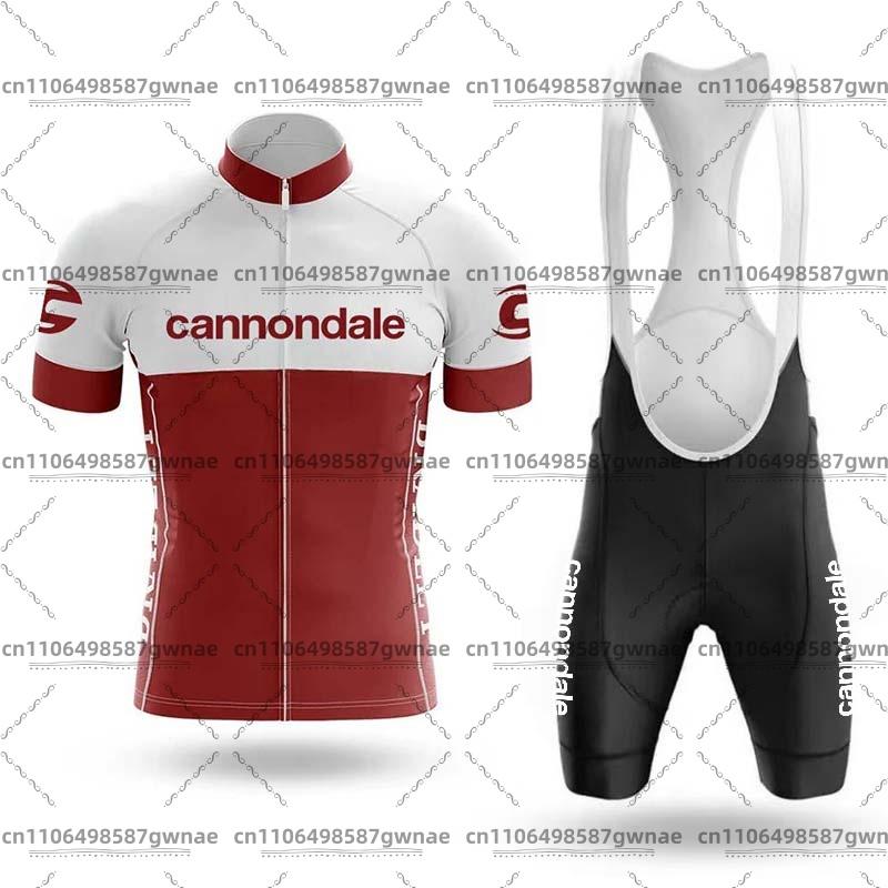 Cannondale Mountain Bike Jersey Set, Reflective Custom Jersey with Bib Shorts Summer Jersey