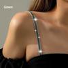 Off-the-Shoulder Strass-BH-Träger Abnehmbare Verstellbare BH-Schultergurte Dekorative Funkelnde Strasssteine