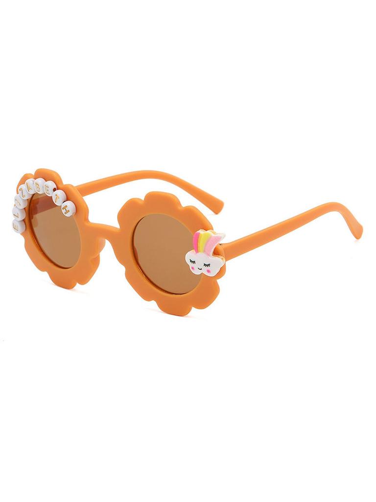 2026 Adorable Bunny Flower Kids ELIZABETH Sunglasses Matte Toddler Cute Summer Vacation Eyewear Outdoor Sun Glasses KJ265