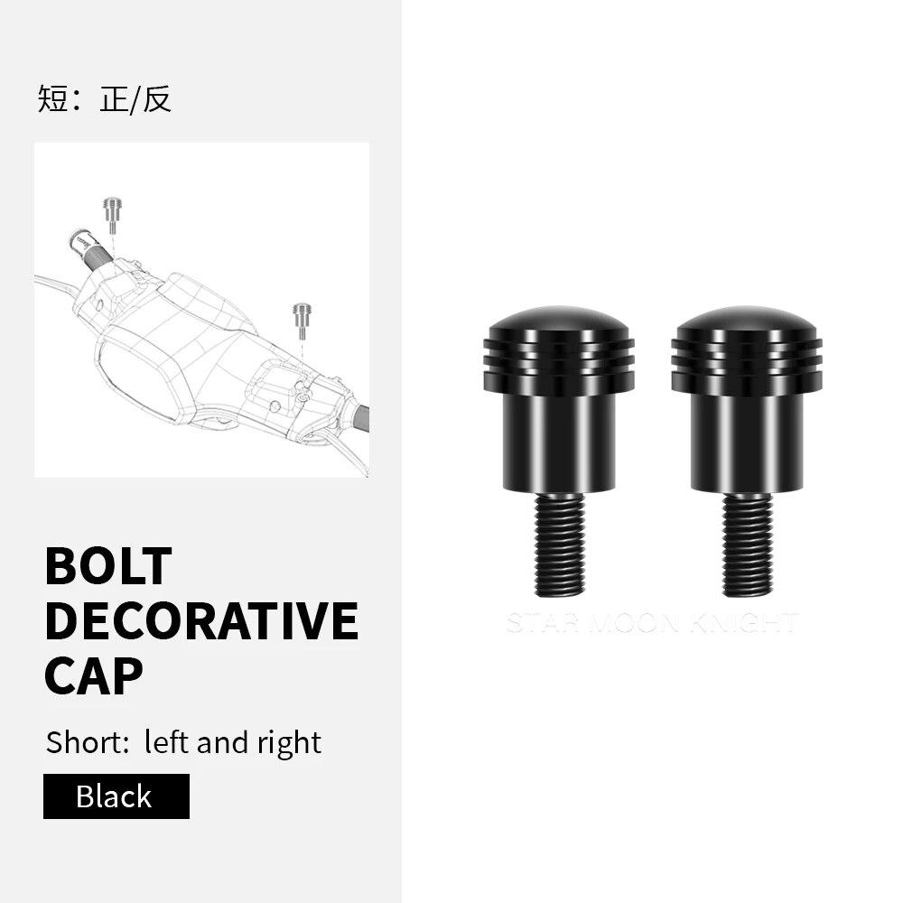 Motorcycle Rearview Mirror Bolts Screw Bolt Decorative Cap For Vespa Sprint Primavera GTV GTS GT LXV LX LT ET4 Elettrica ET2 946