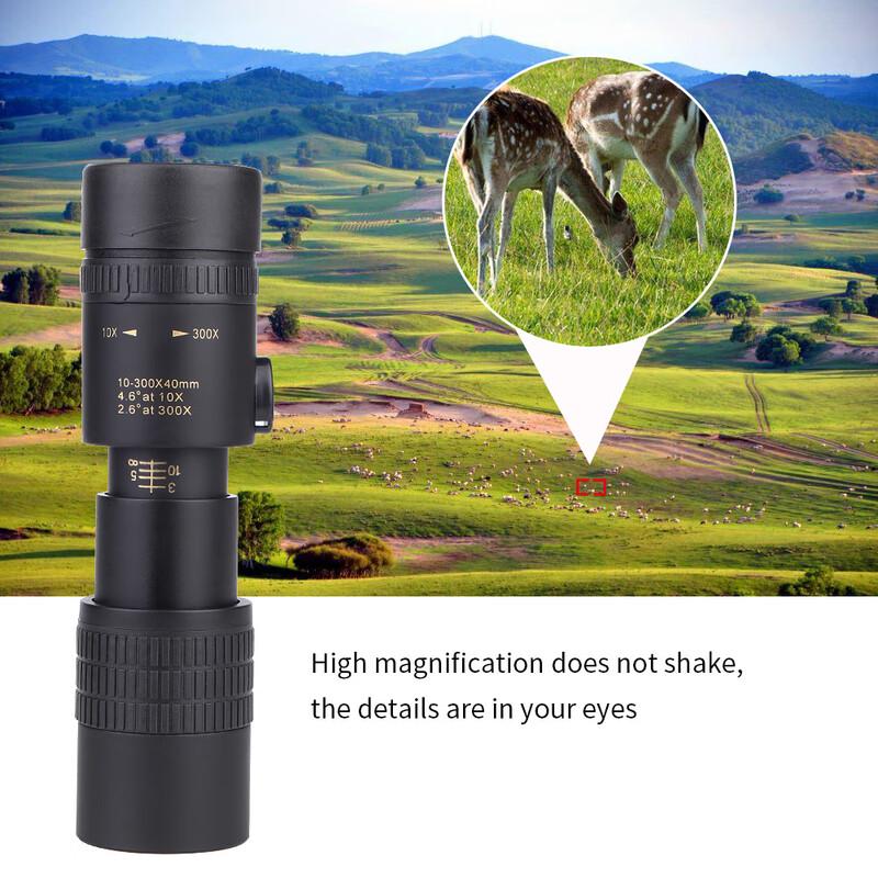 Milin Zoom HD BAK4 Monocular Telescope with Phone Adapter & Tripod