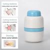 Portable 2-in-1 Pill Box with Pill Cutter for Cutting Small Pills or Large Pills In Half & Quarter Travel Pill Organizer Case