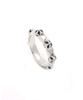 Royal Piece Cross Basic Silver Ring