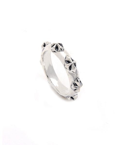 Royal Piece Cross Basic Silver Ring