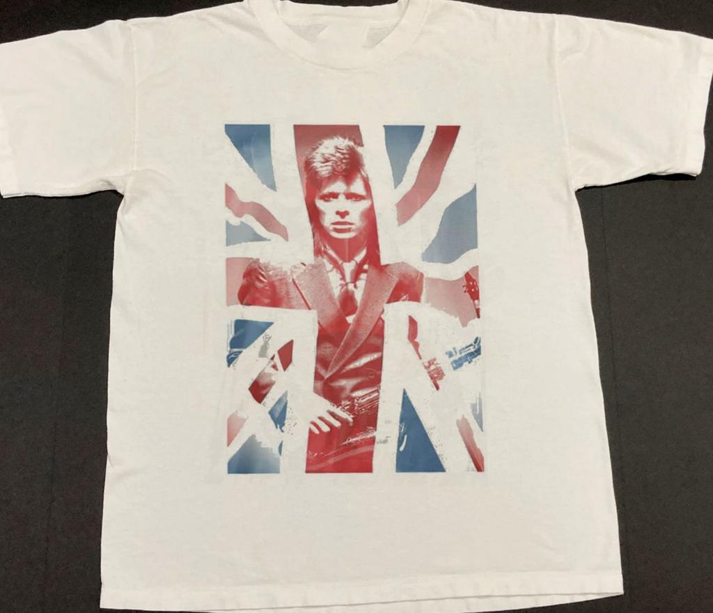 Rzadka bawełniana koszulka David Bowie Basic na prezent dla fana biała wszystkie rozmiary unisex
