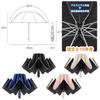 Folding Reverse Folding Safety Automatic Opening and 10 Reflective Sun UV Heat Suitable for Sunny and Rainy Typhoon UV Portable Umbrella, Design,
