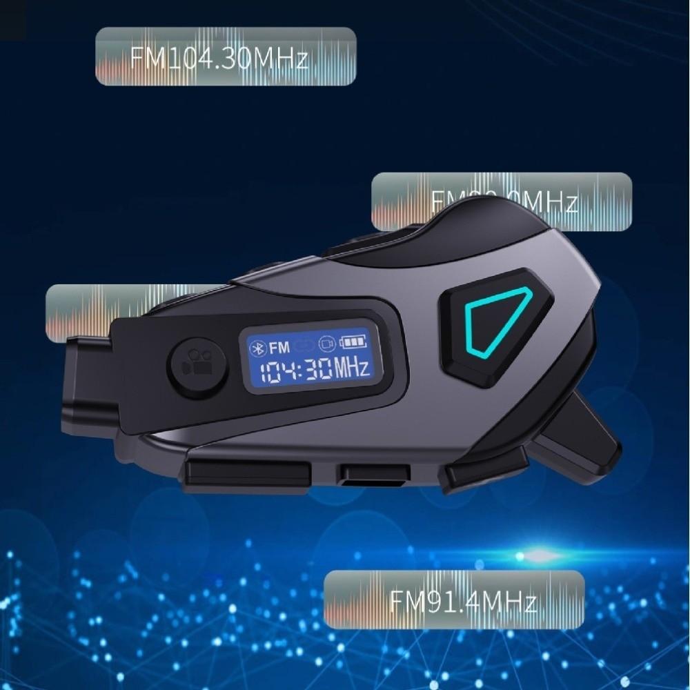 4K HD Camera Bluetooth Headset Noise Cancellation Helmet Bluetooth Headset Motorcycle Riding
