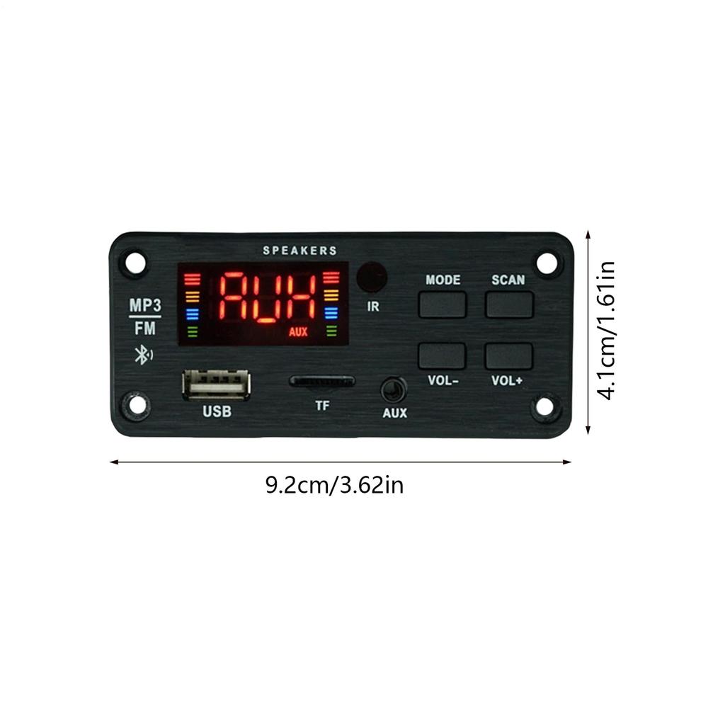 Car Audio - Remote Decoding Module - Wireless Operation, Lossless Sound Quality, Dual 25W